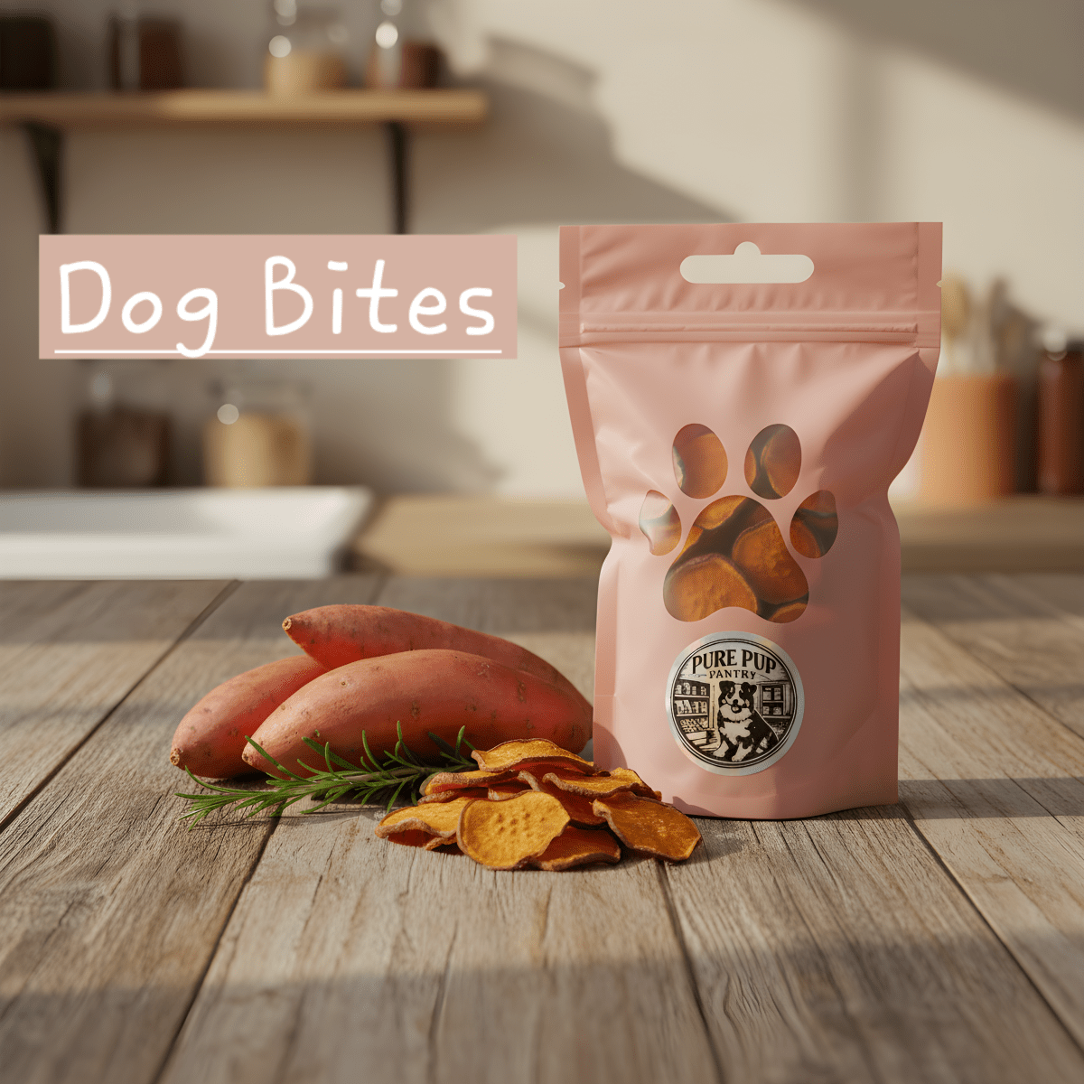 Dog Bites x2, Dog Bark x2 - Pure Pup Pantry