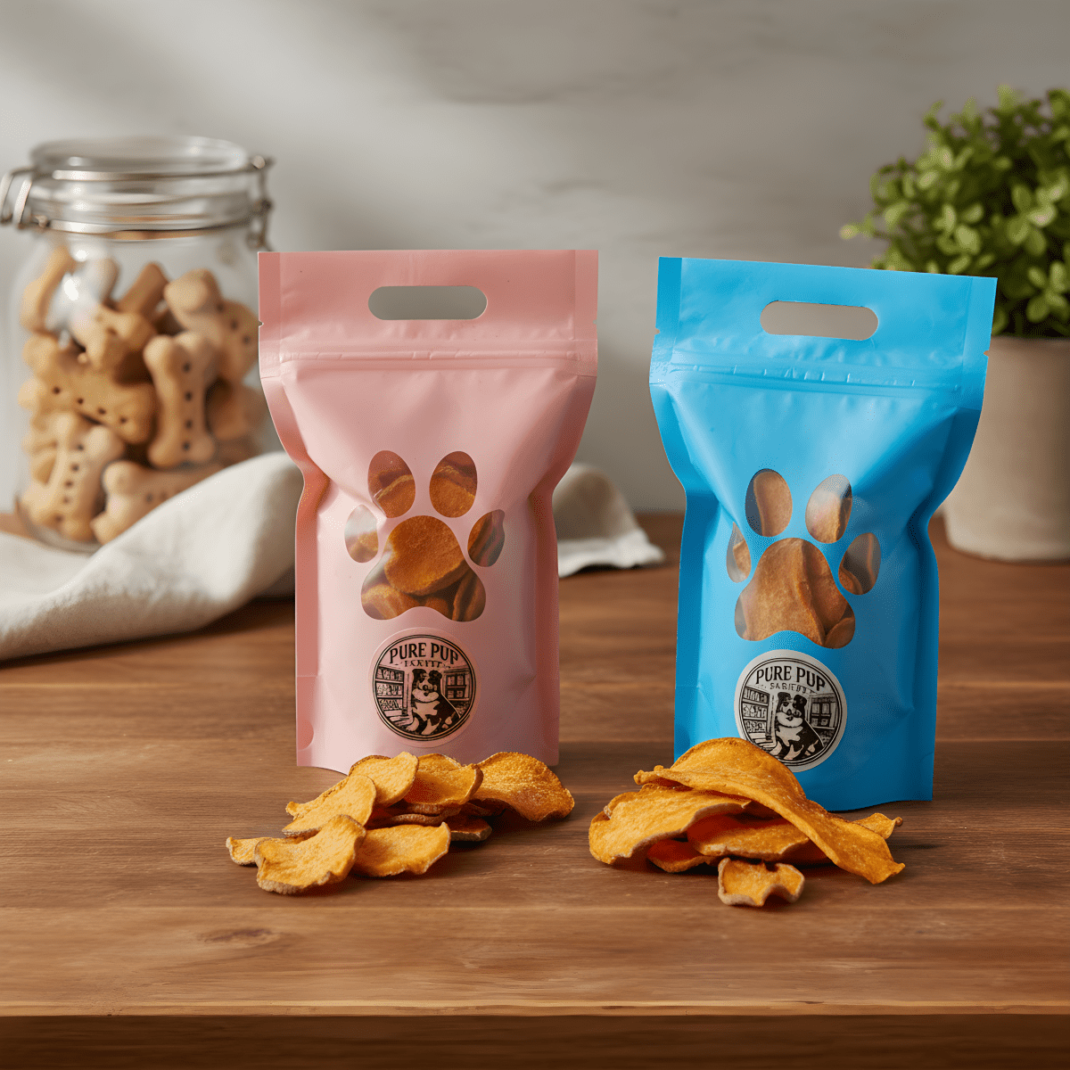 Dog Bites x2, Dog Bark x2 - Pure Pup Pantry